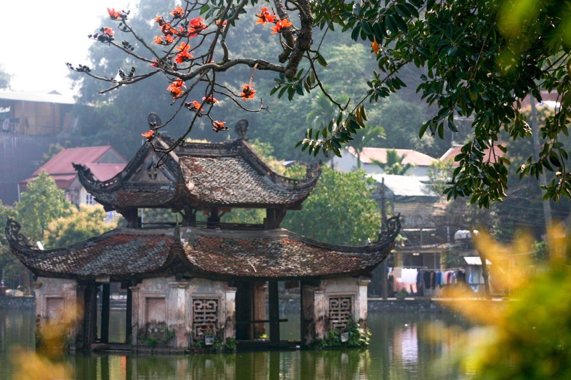 Hanoi Countryside Cycle Tour Tram Gian Thay Pagoda 1 Day